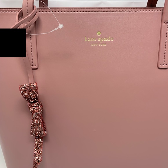 β Kate spade seton drive dusty peony tote glitter - Picture 4 of 7